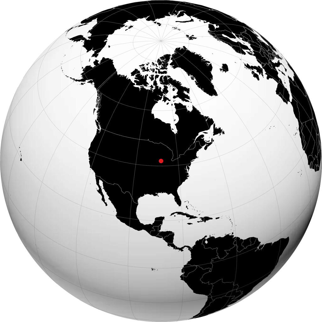 Naperville no globo