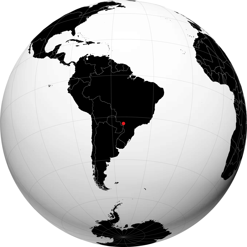 Naviraí no globo