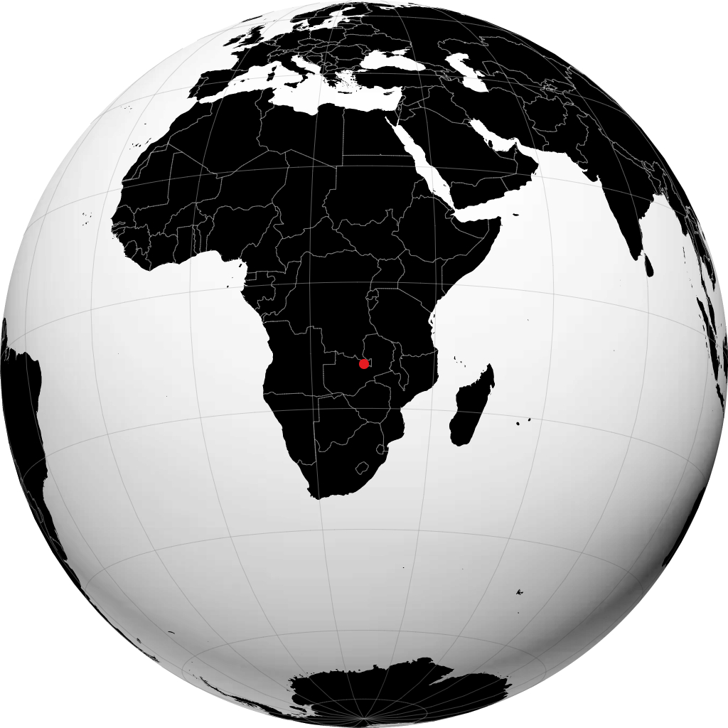 Ndola no globo