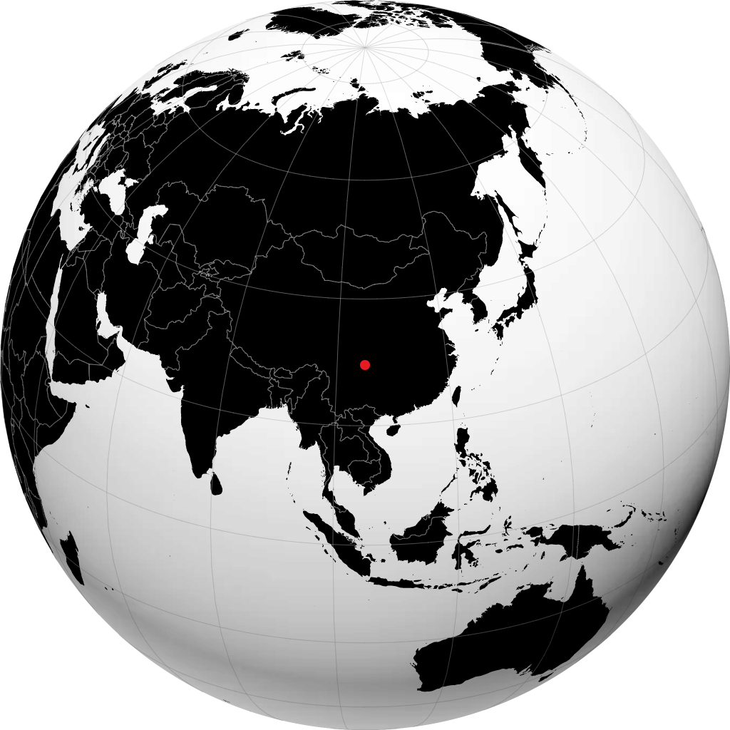 Neijiang no globo