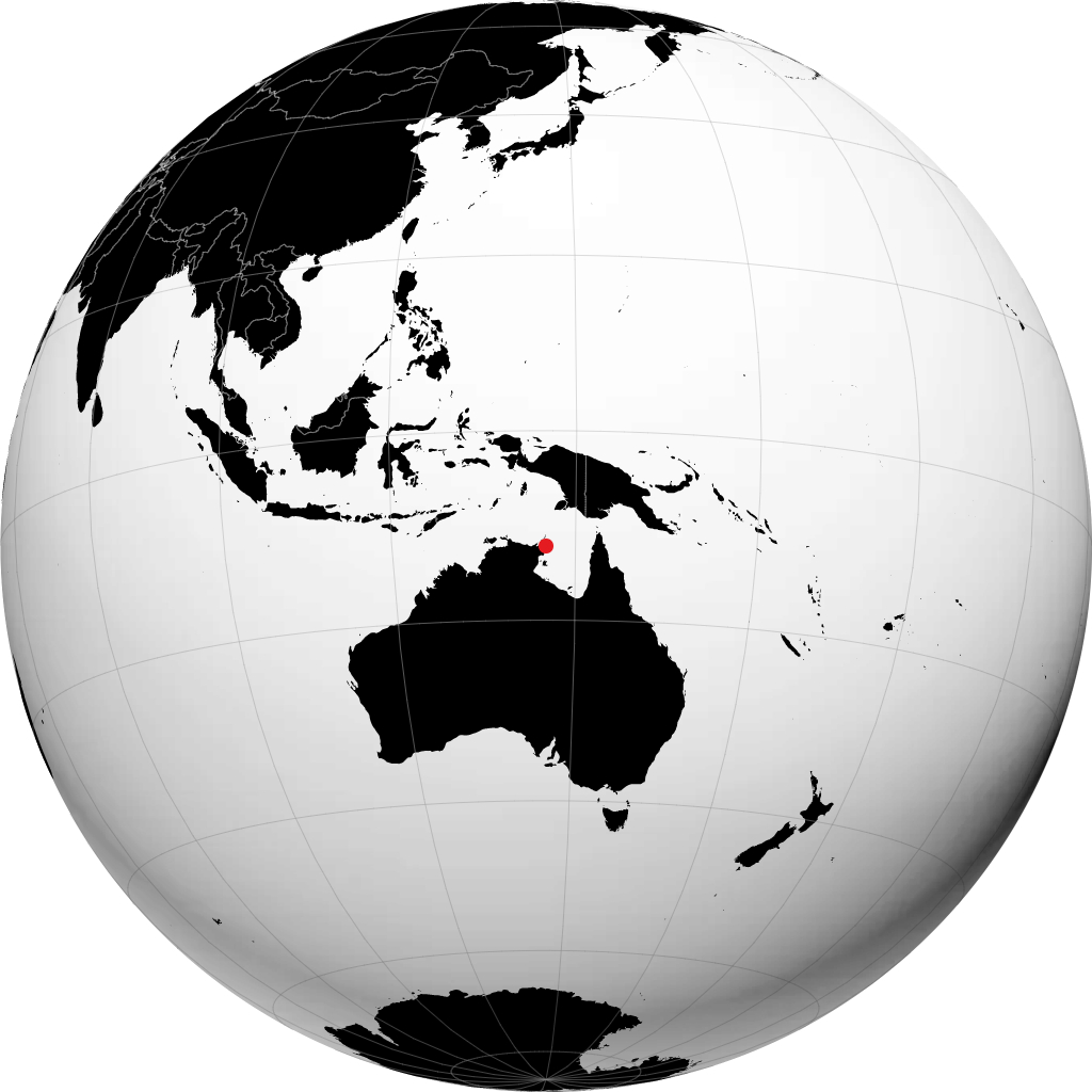 Nhulunbuy no globo