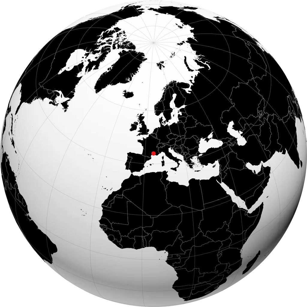 Nimes no globo