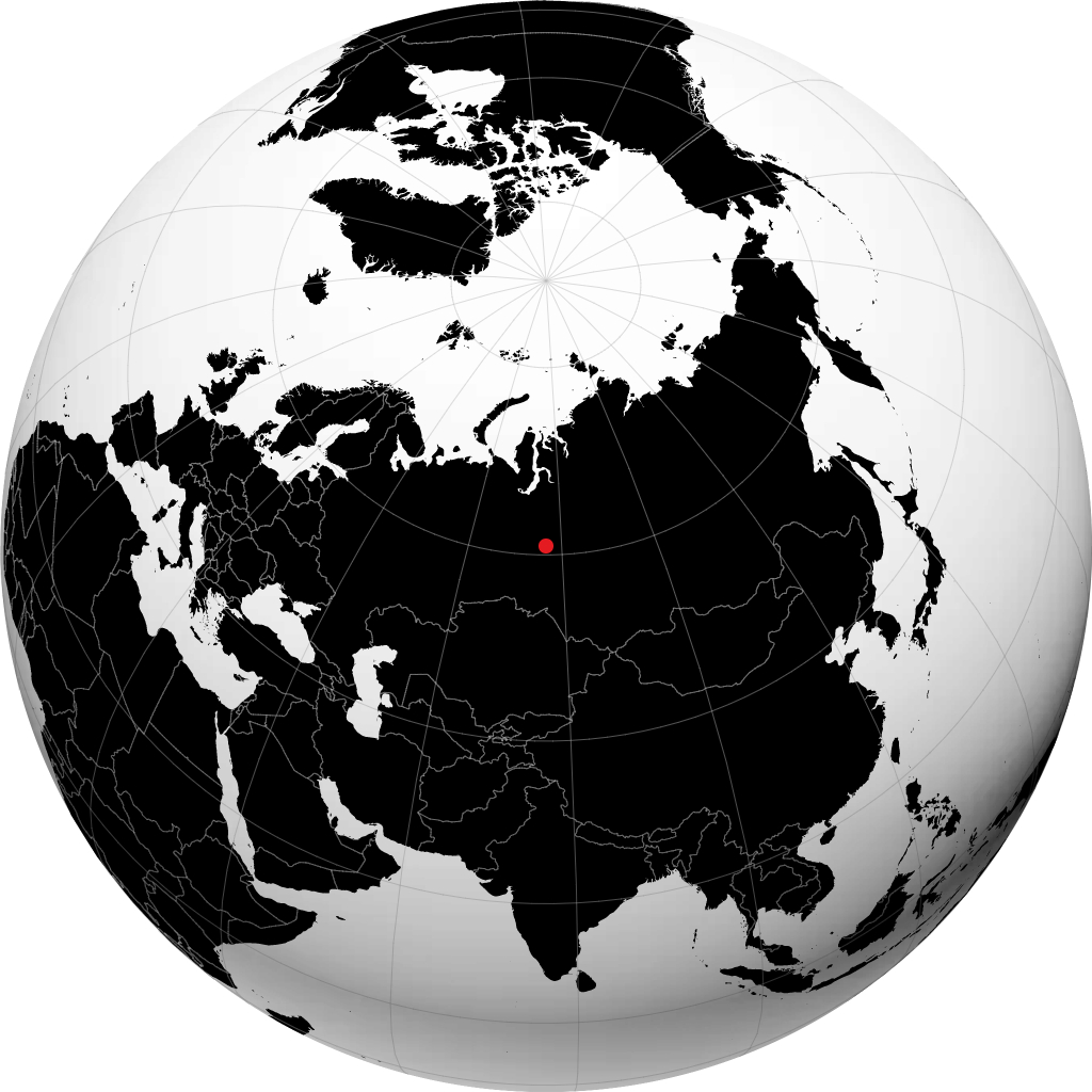 Nizhnevartovsk no globo
