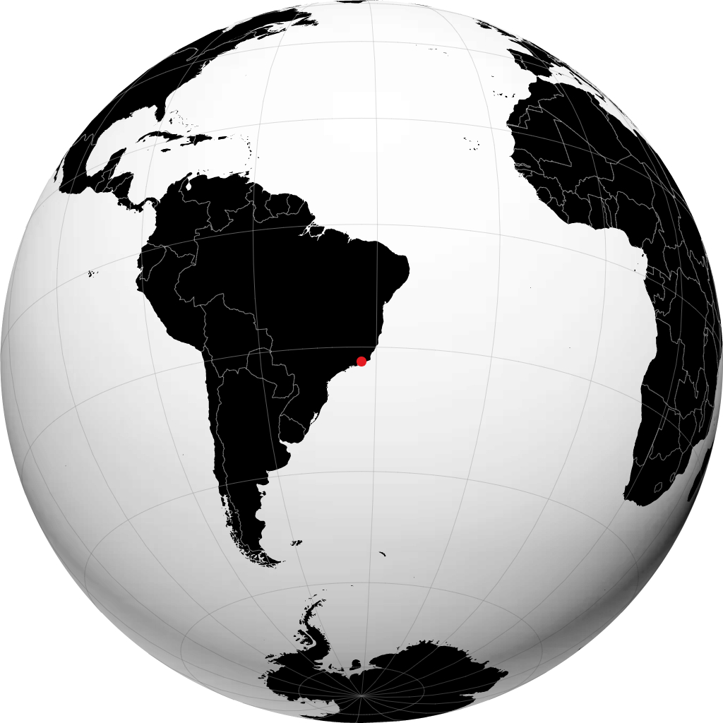 Nova Friburgo no globo