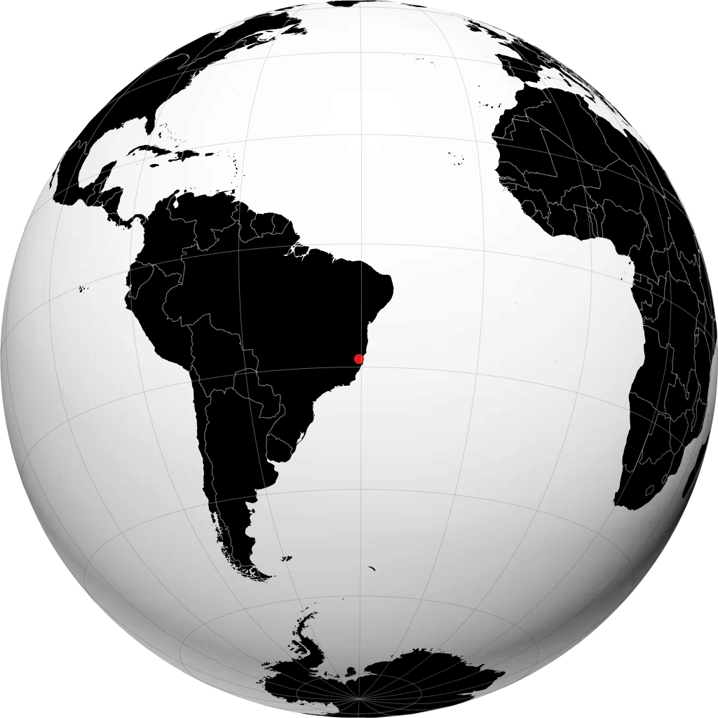 Nova Venécia no globo