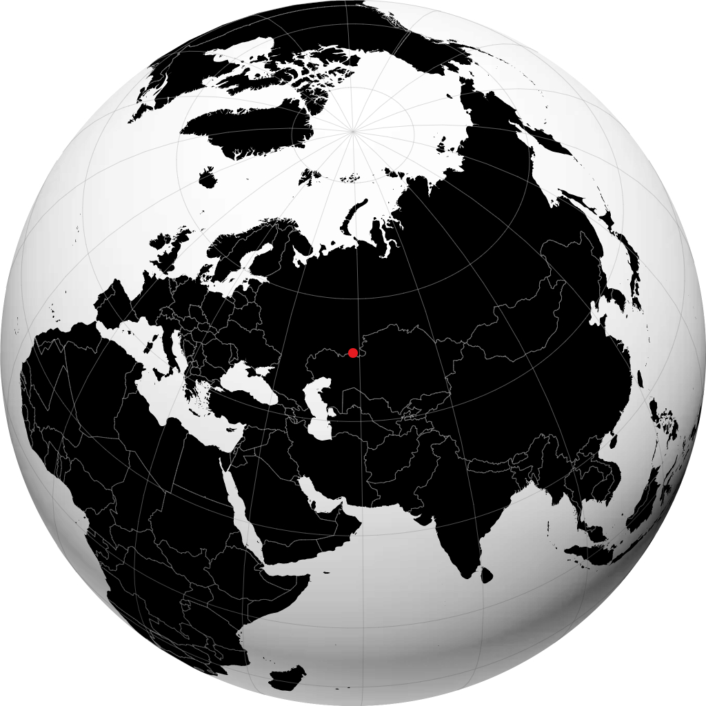 Novotroitsk no globo