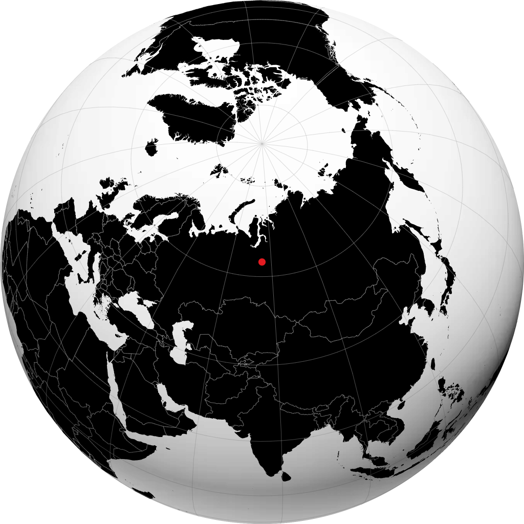 Noyabrsk no globo
