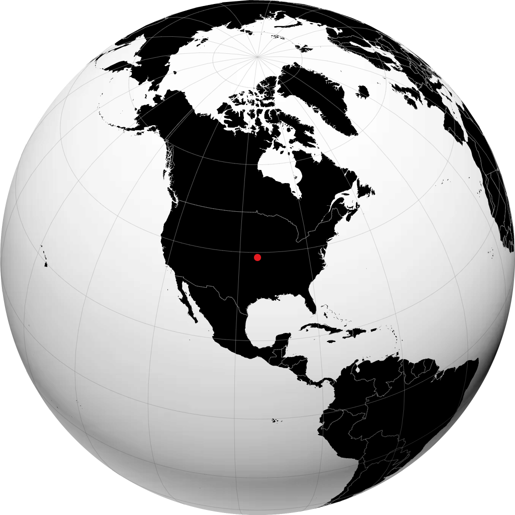 Olathe no globo
