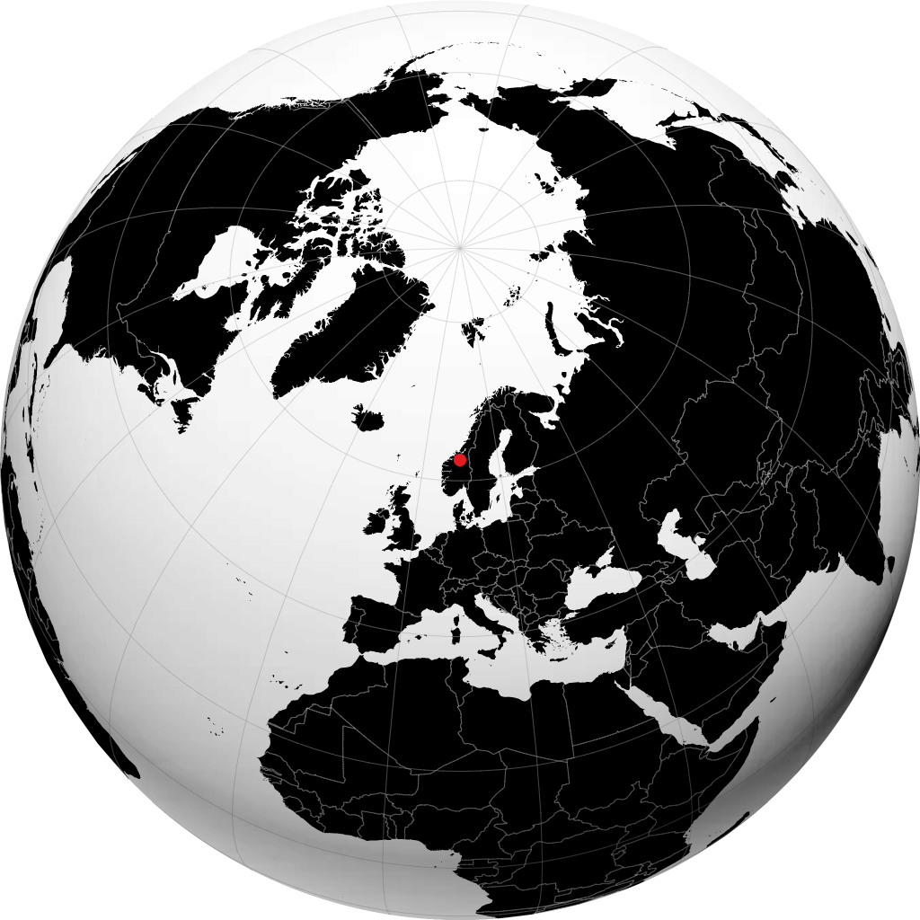 Oppdal no globo