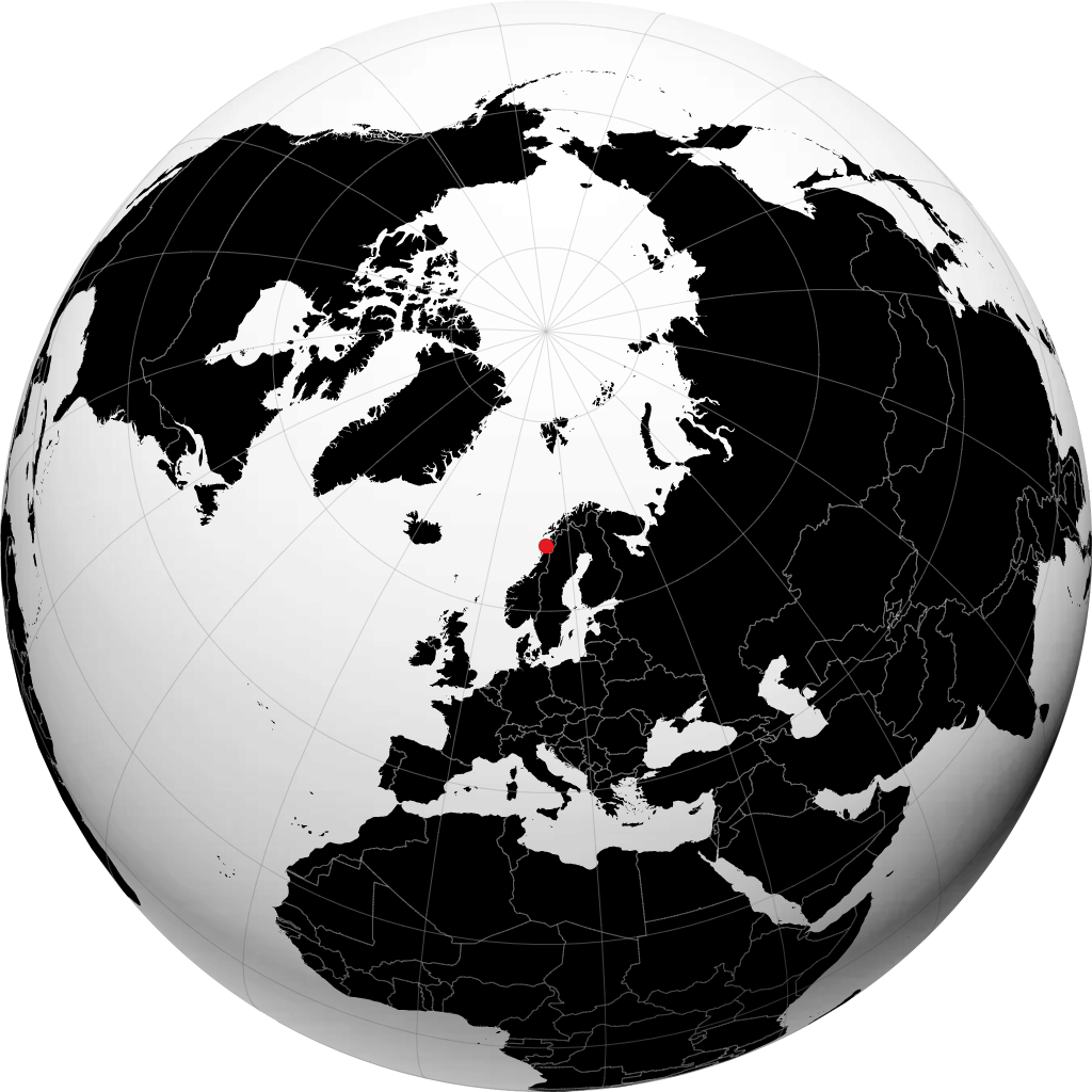 Ørnes no globo