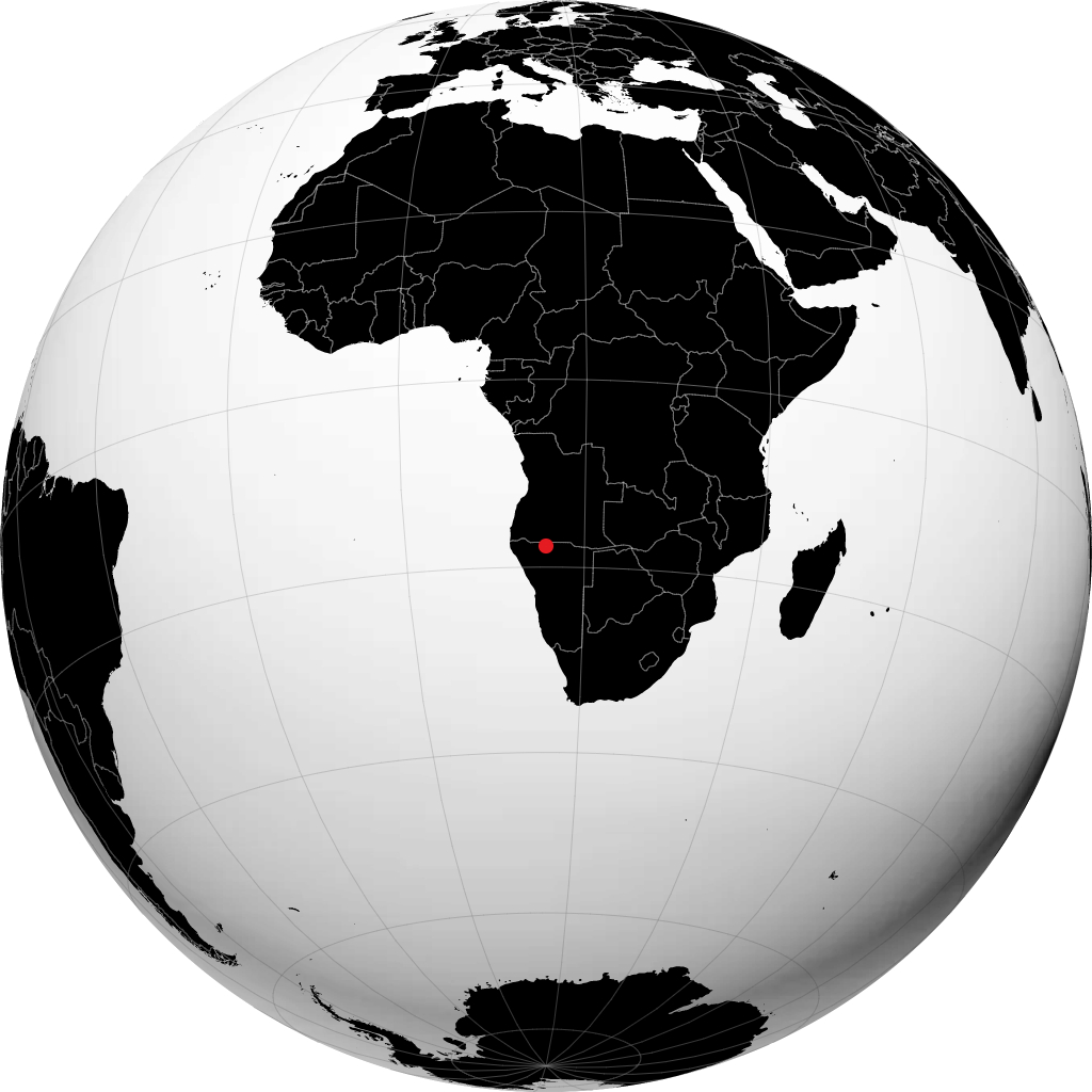 Oshakati no globo
