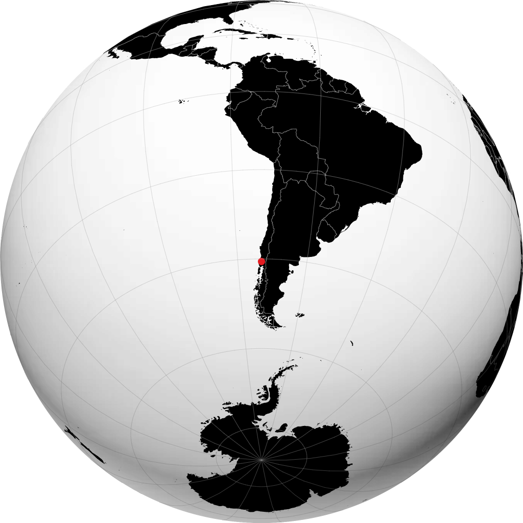 Osorno no globo