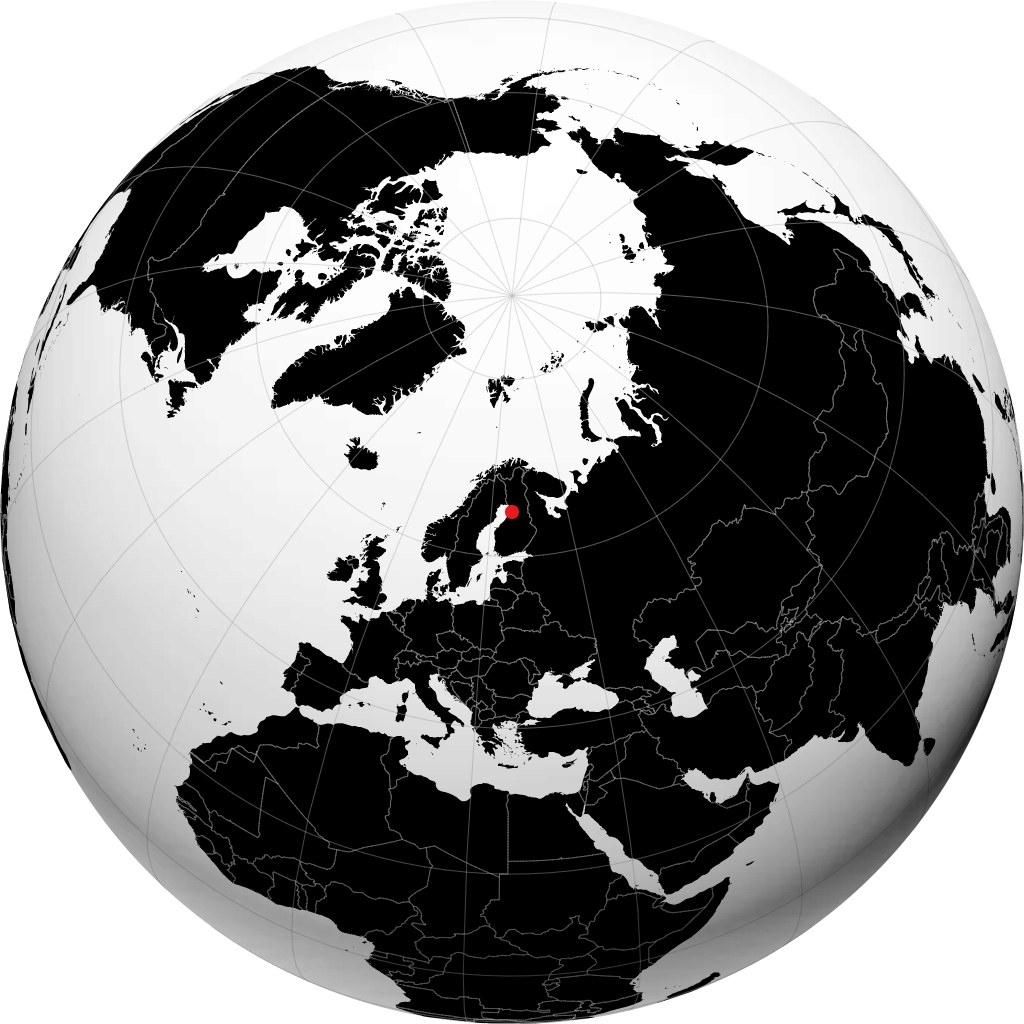 Oulu no globo