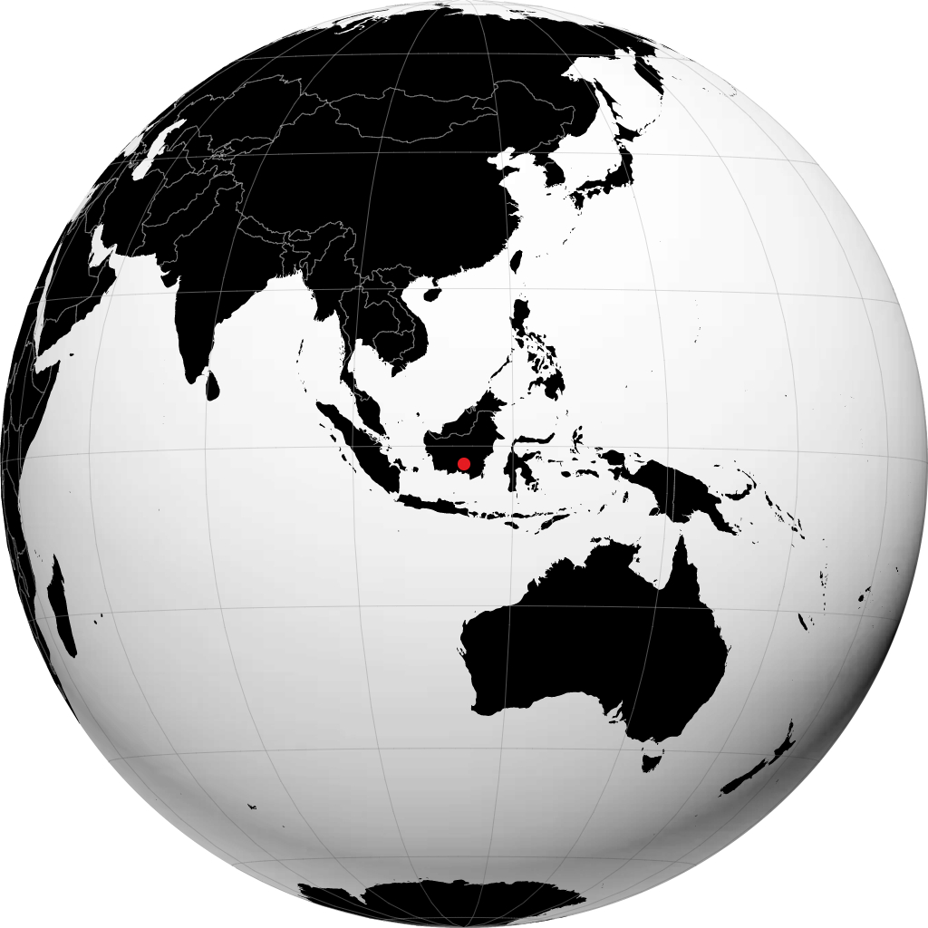 Palangkaraya no globo