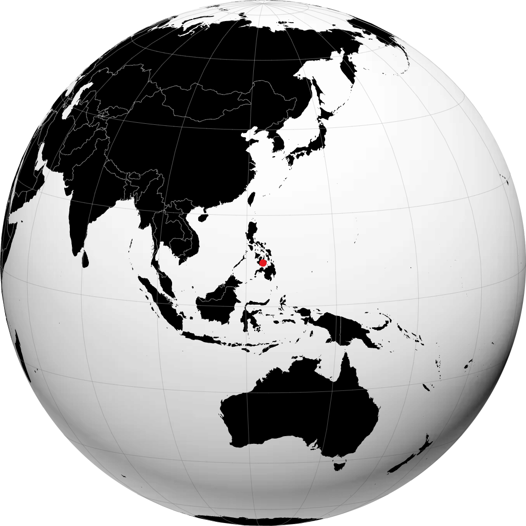 Panglao no globo