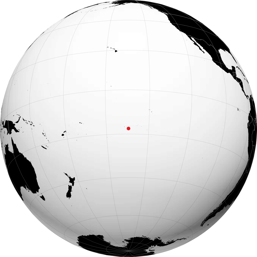 Papeete no globo