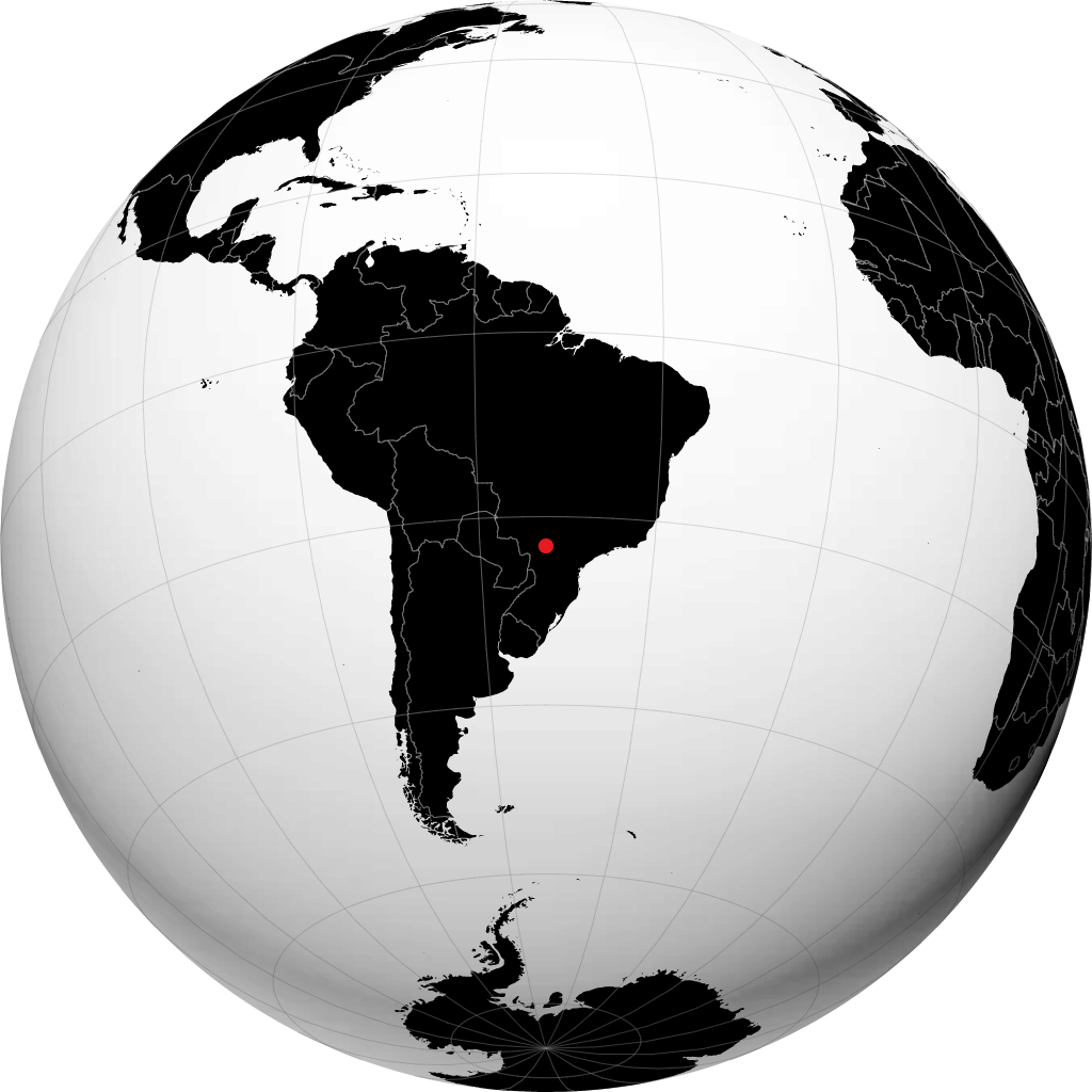 Paranavaí no globo