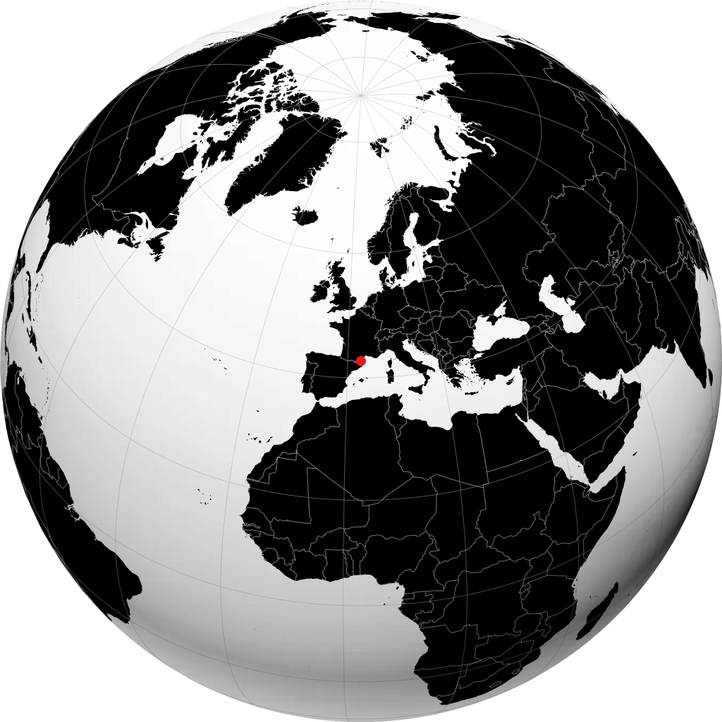 Perpignan no globo