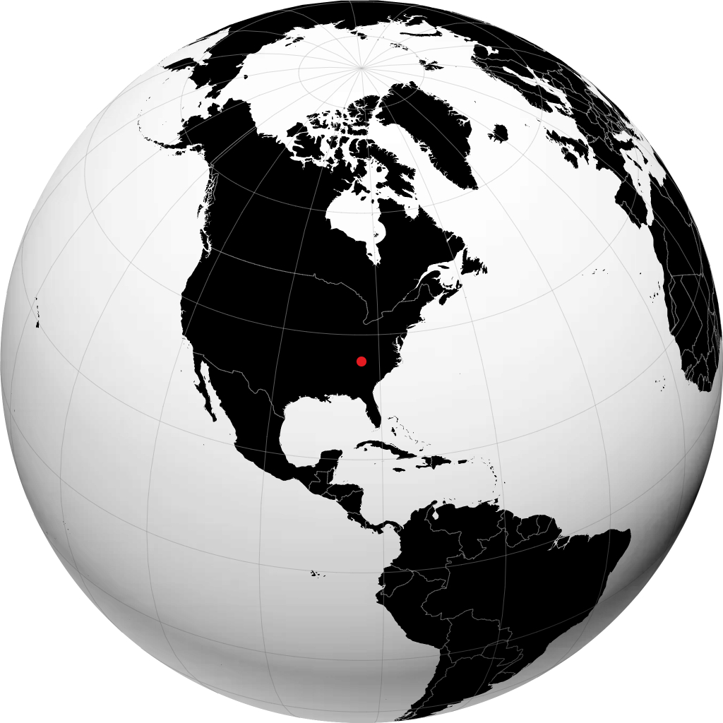 Pigeon Forge no globo