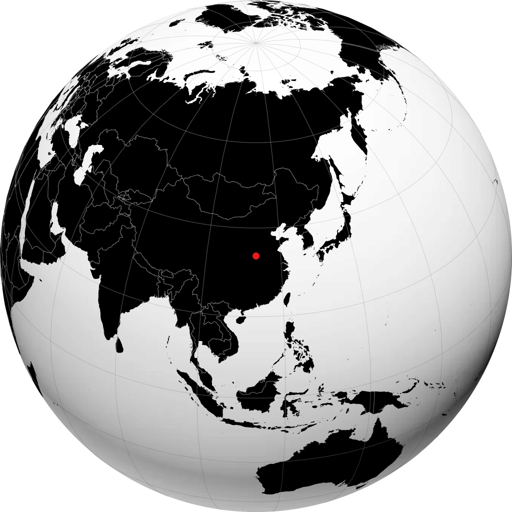 Pingdingshan no globo