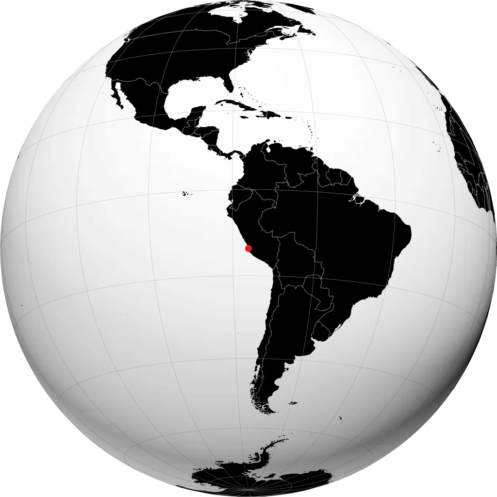 Pisco no globo