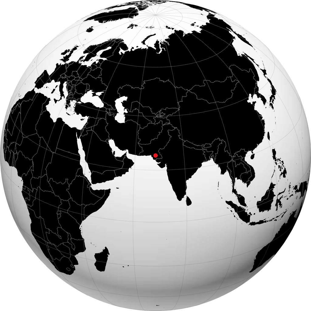 Hyderabad no globo