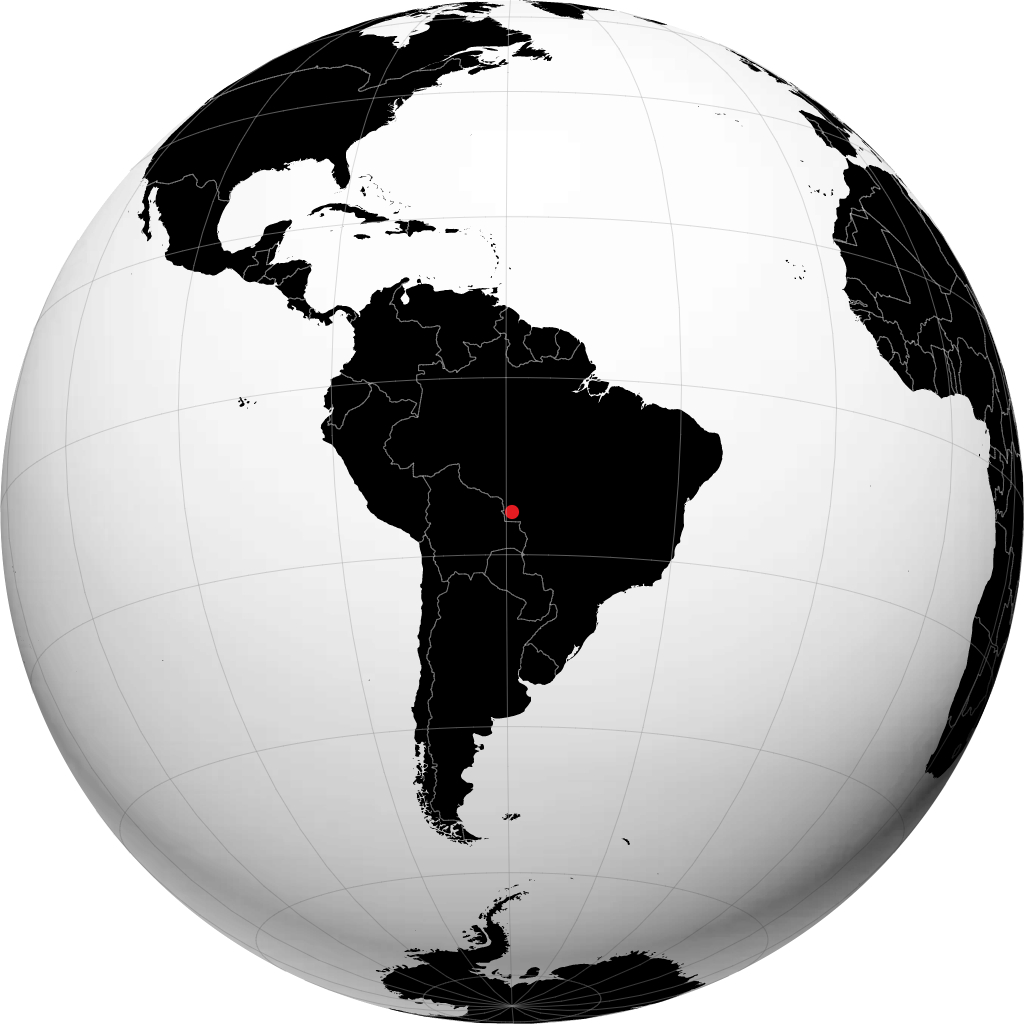 Pontes e Lacerda no globo