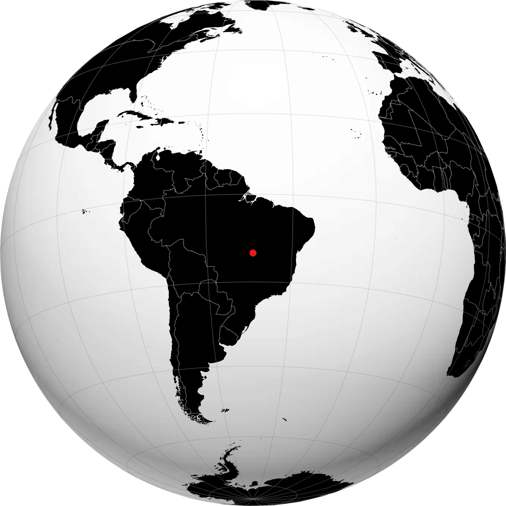 Porangatu no globo
