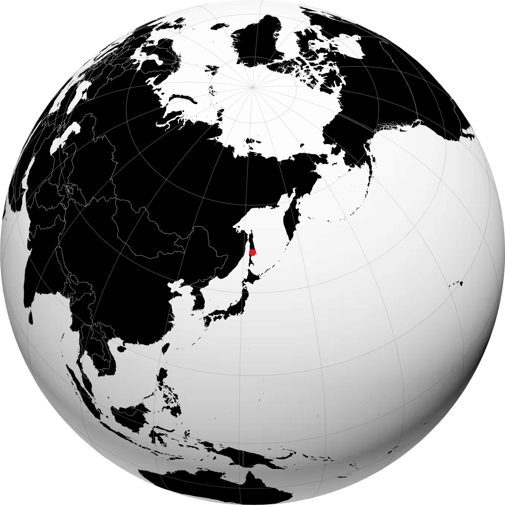 Poronaysk no globo