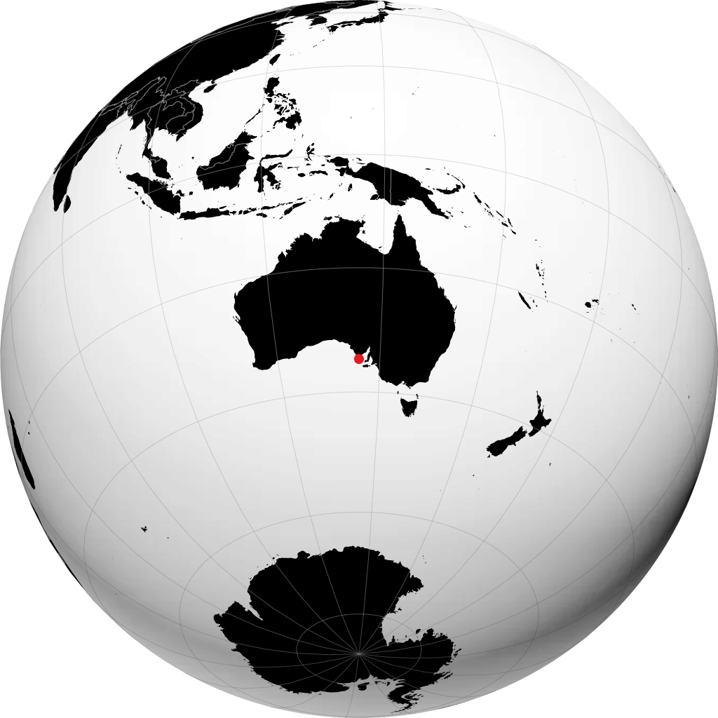 Port Lincoln no globo