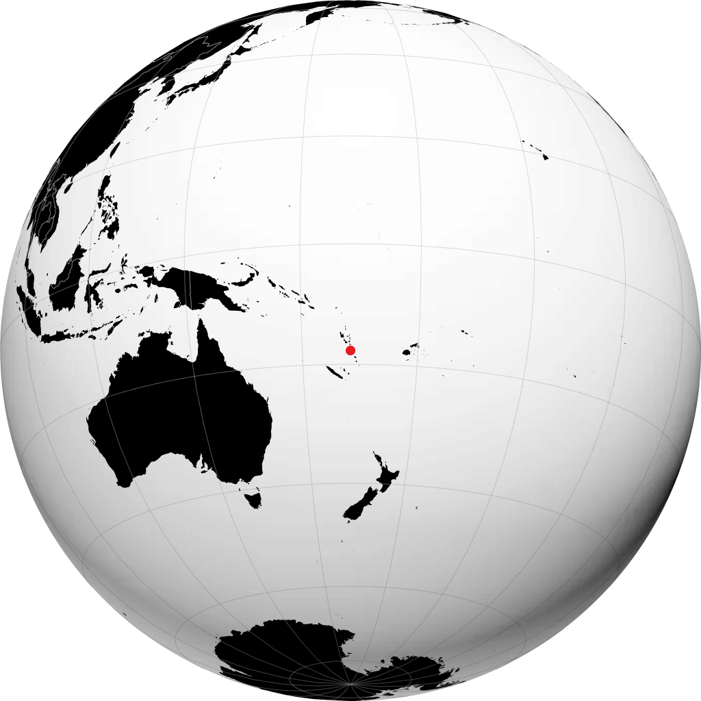 Port Vila no globo