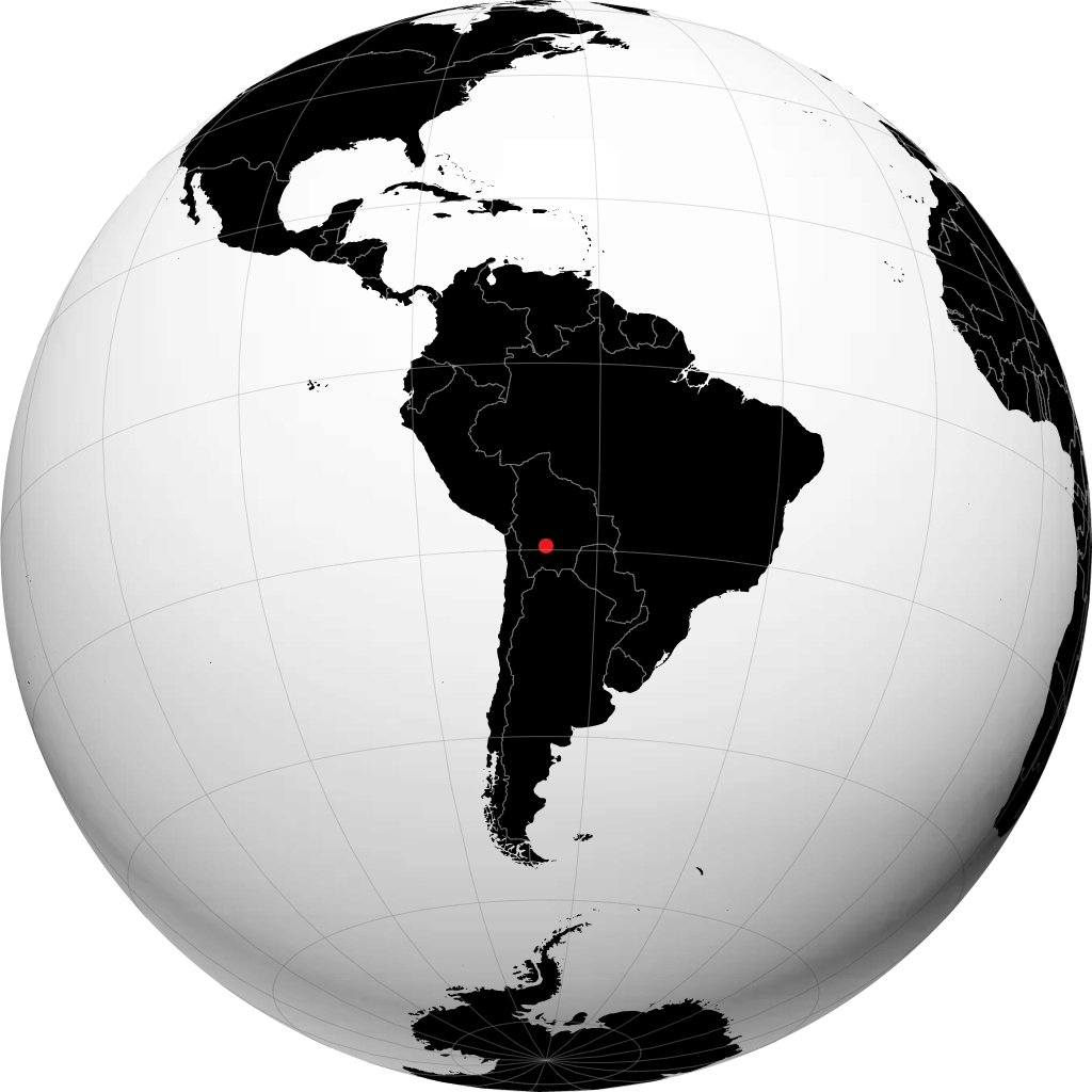 Potosí no globo