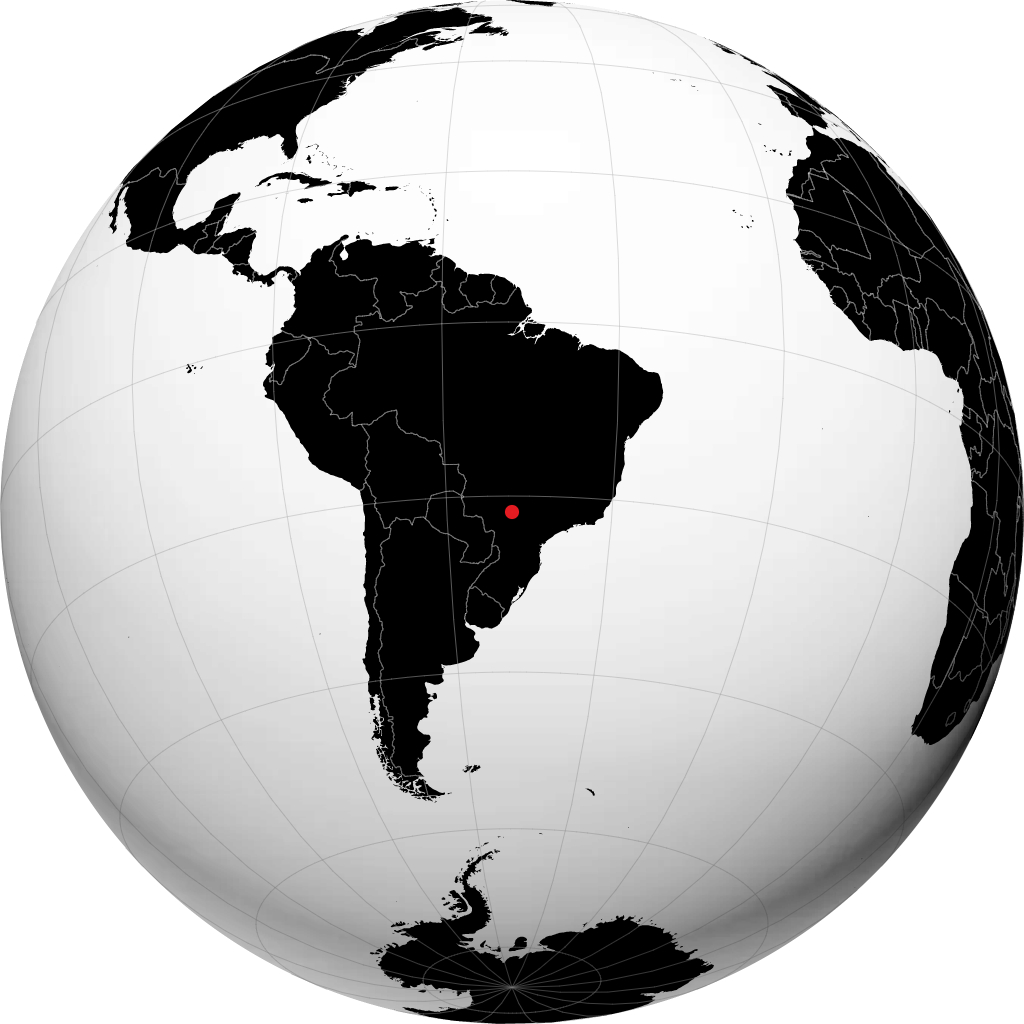 Presidente Epitácio no globo