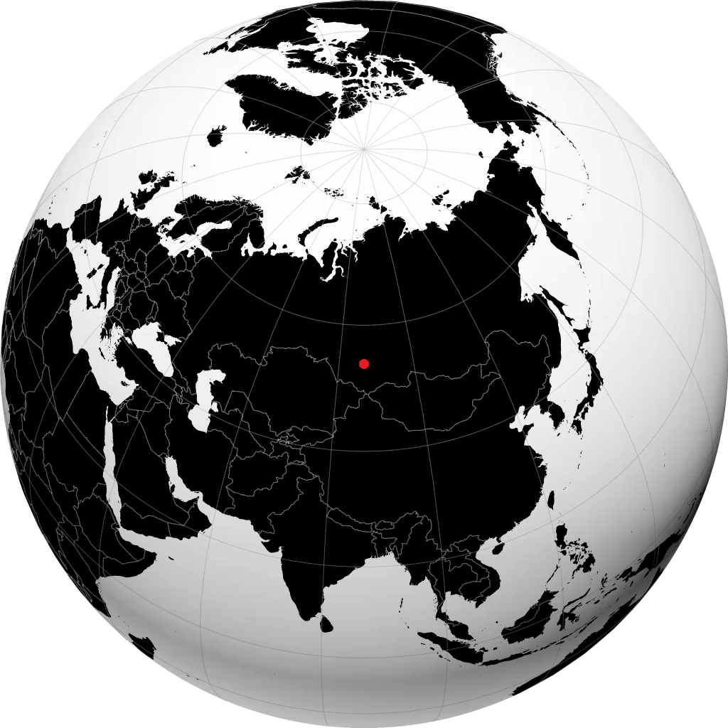 Prokopyevsk no globo