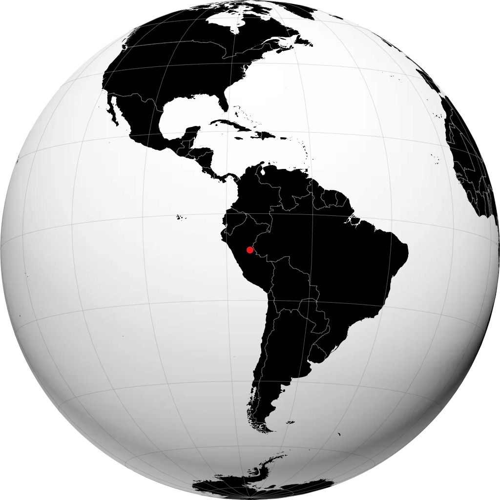 Pucallpa no globo