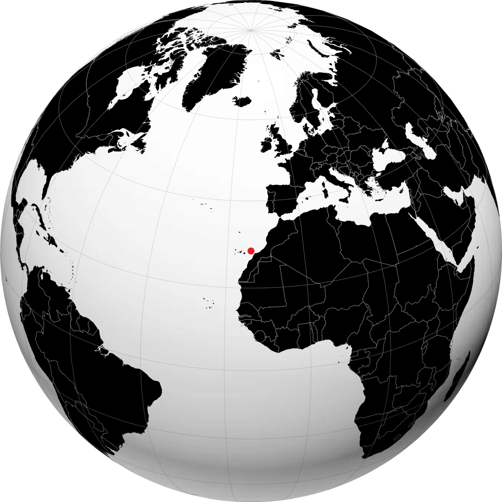 Puerto del Rosario no globo