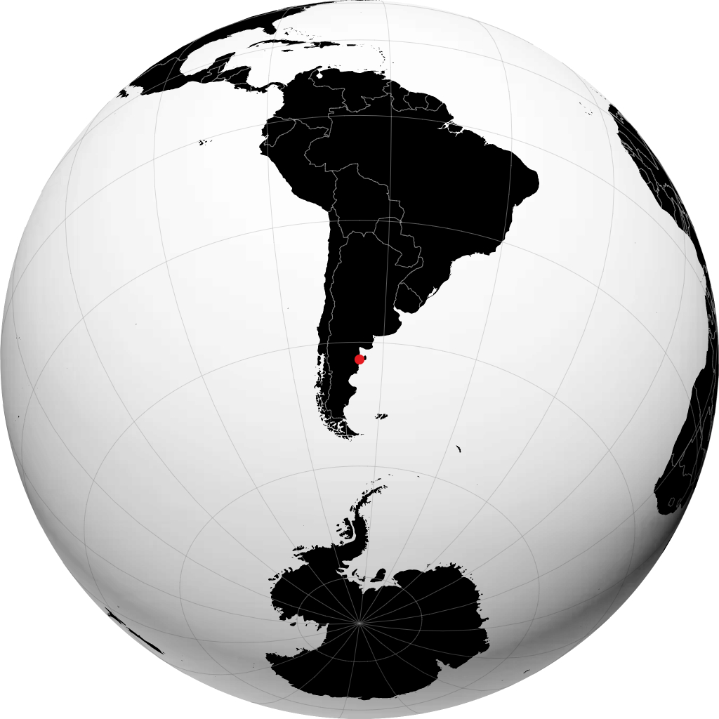 Puerto Madryn no globo
