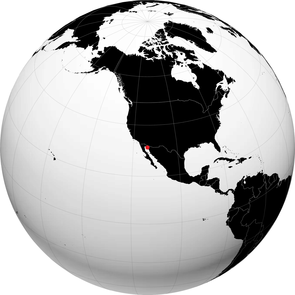 Puerto Peñasco no globo