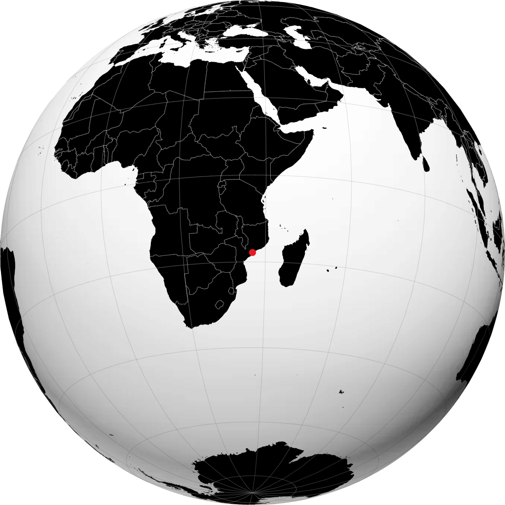 Quelimane no globo