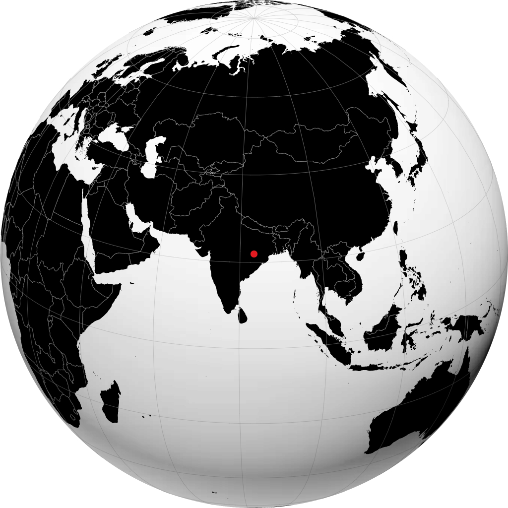 Raigarh no globo