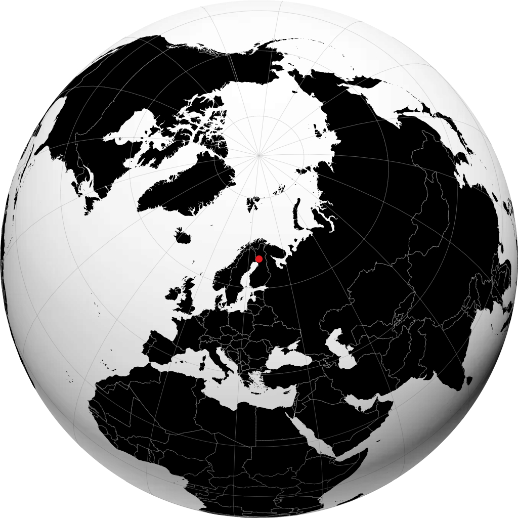 Rovaniemi no globo