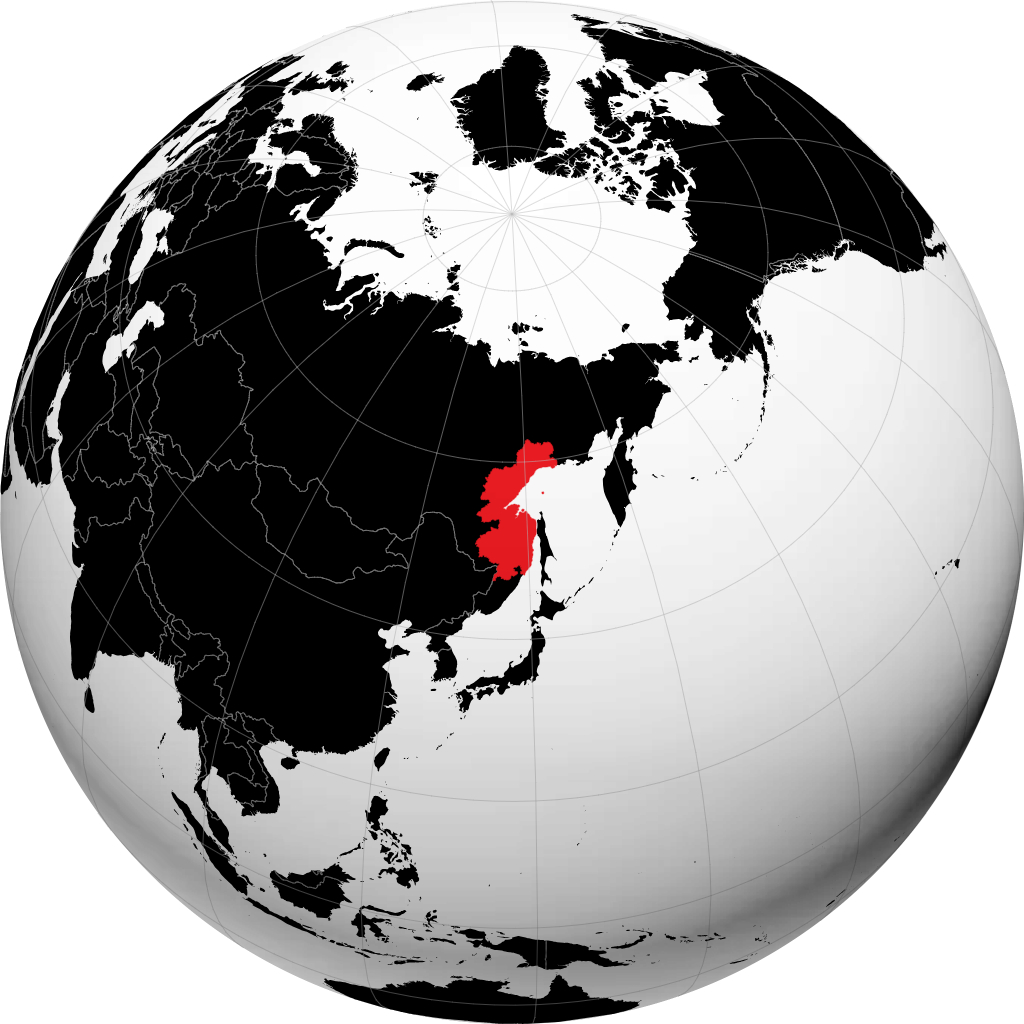 Krai de Khabarovsk no globo
