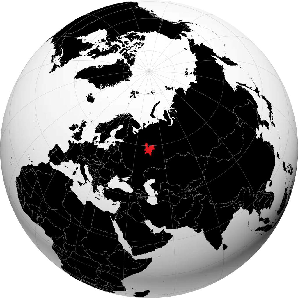 Oblast de Kirov no globo