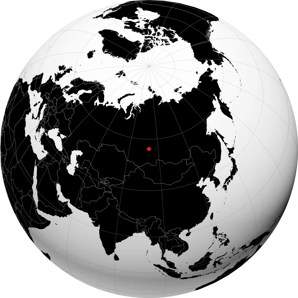 Zheleznogorsk no globo