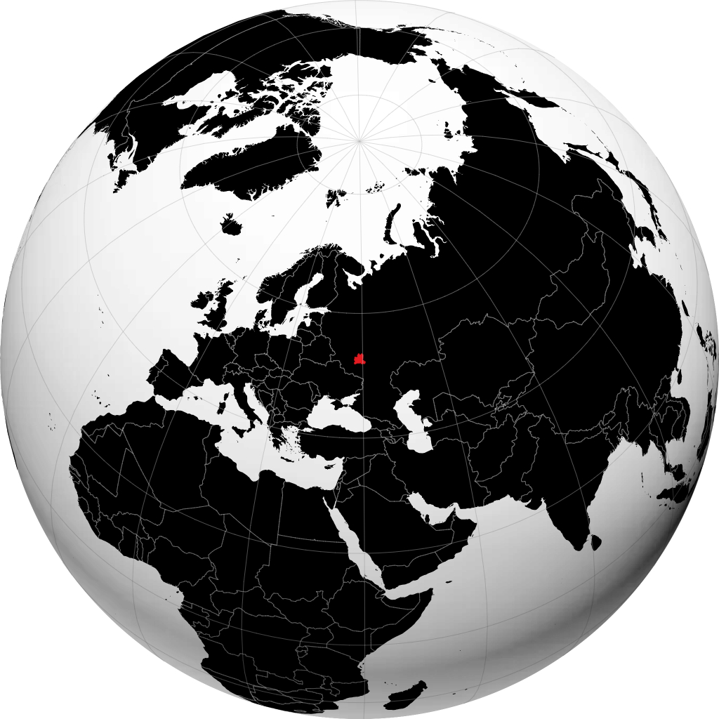 Óblast de Lipetsk no globo