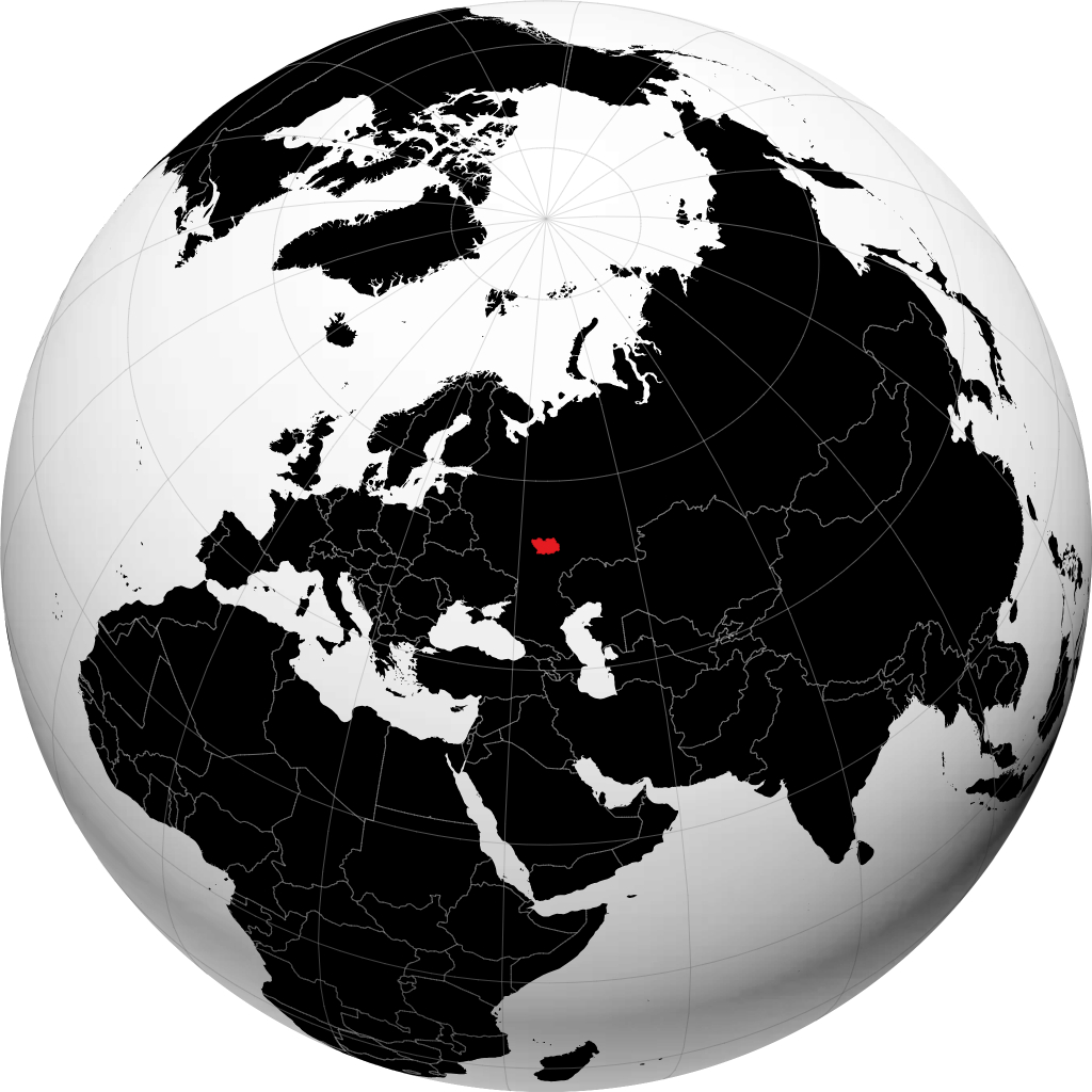 Oblast de Penza no globo