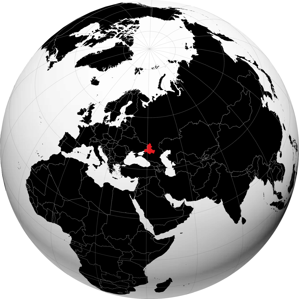 Oblast de Rostov no globo
