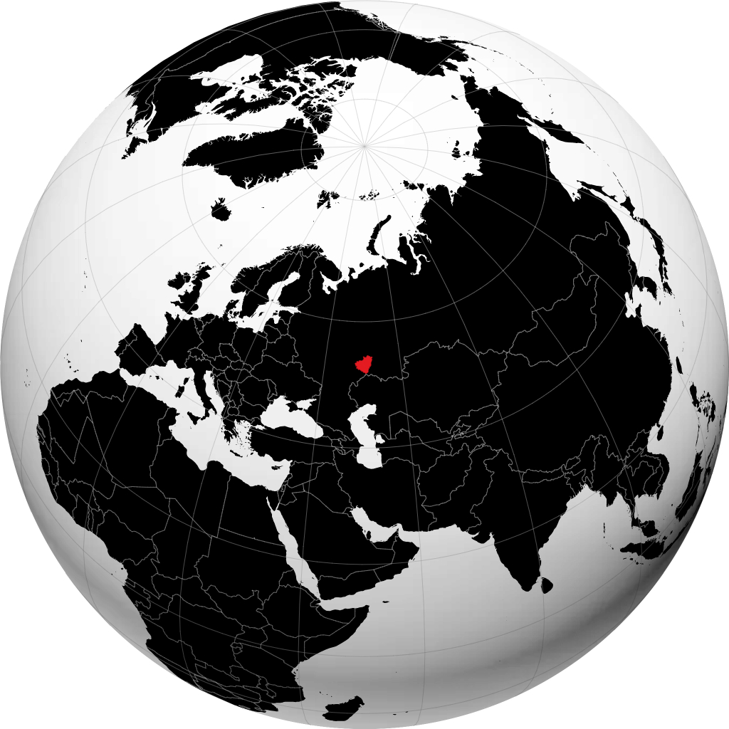 Oblast de Samara no globo