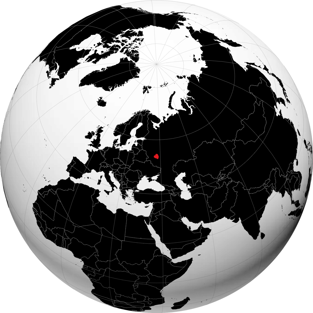 Oblast de Tula no globo