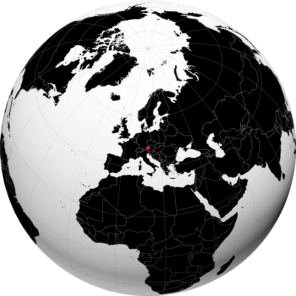 Salzburgo no globo